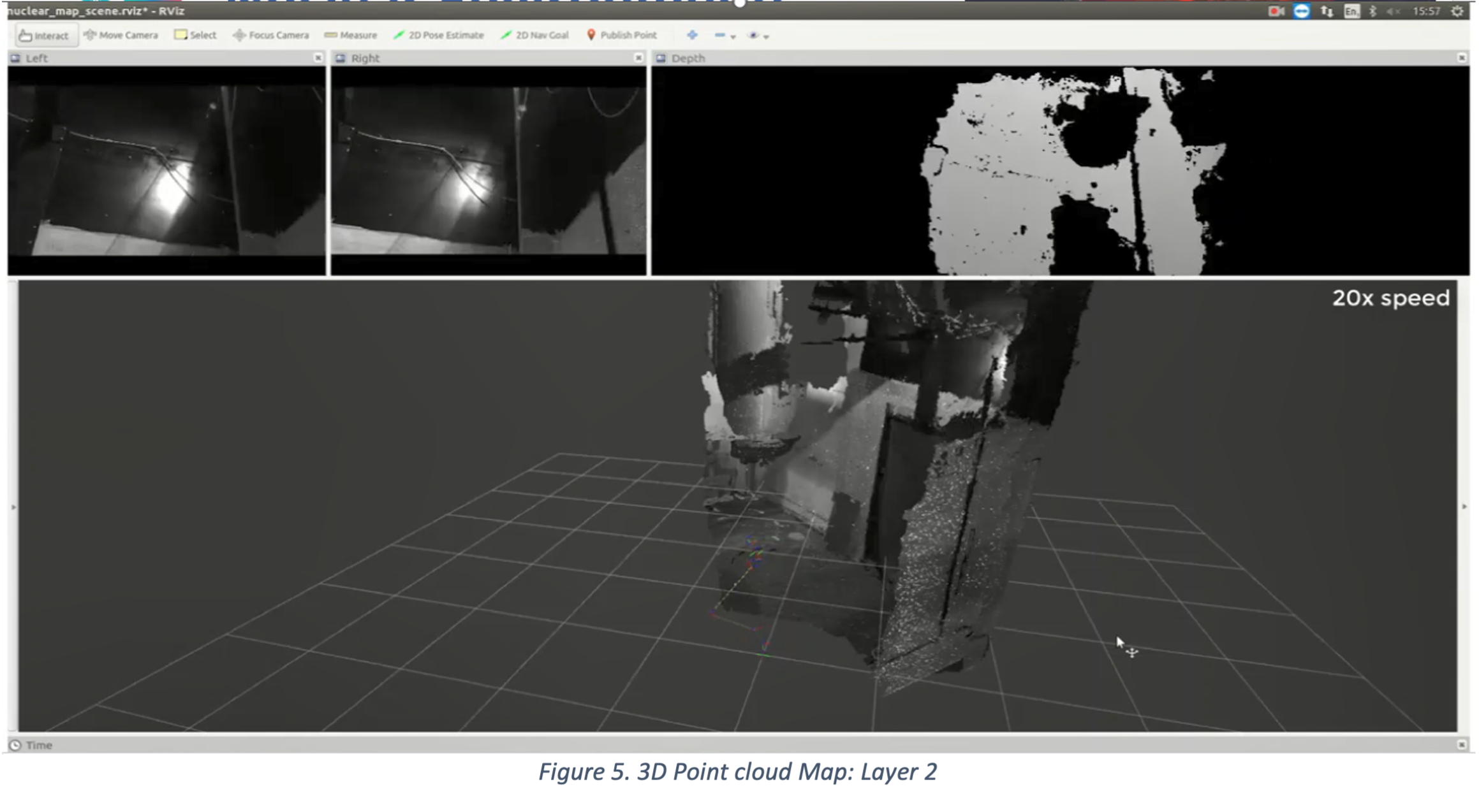 Point cloud map, layer 2